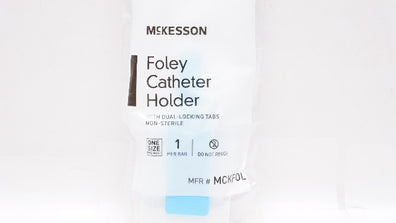 Mckesson MCKFOL Foley Cath. Holder w/Dual-Locking Tabs
